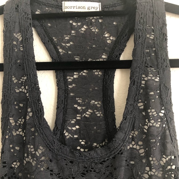 Morrison Grey Racer Back Tank - Picture 3 of 5